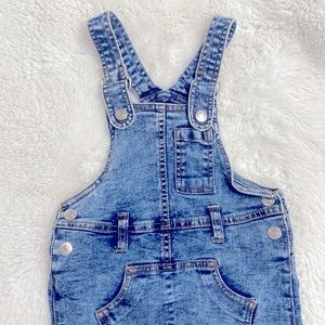 Overall Jean skirt